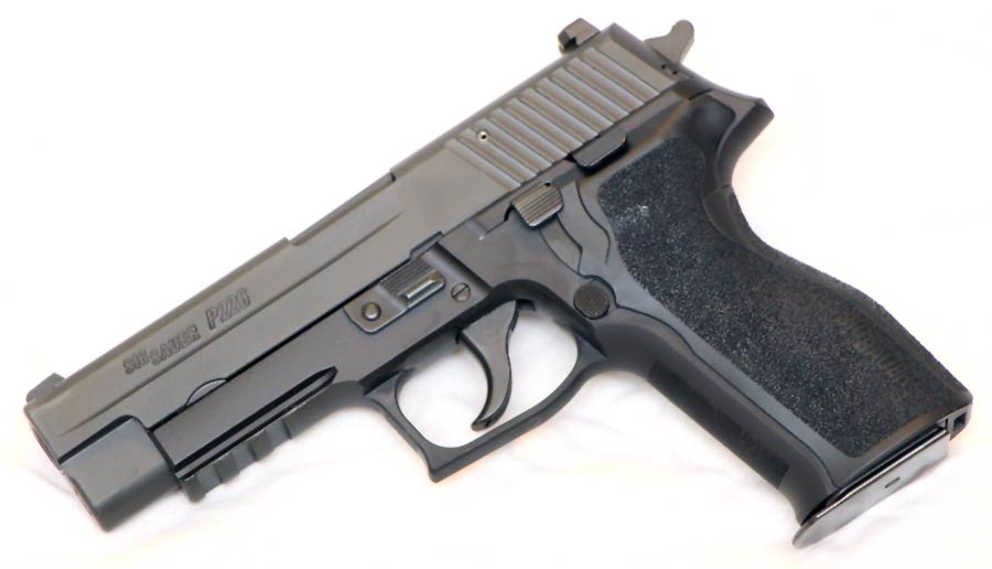 SIG E2 ergonomic grips on a P226