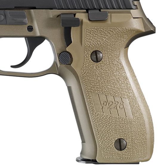 OEM P226 Flat Dark Earth (FDE) grips