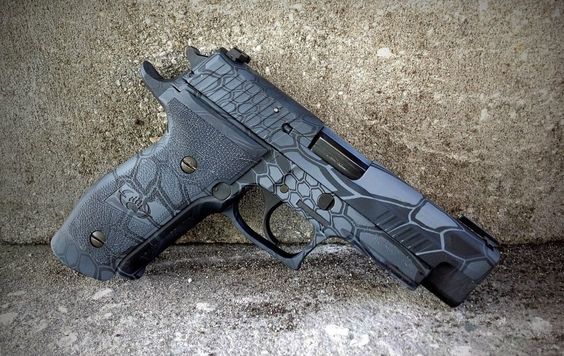 SIG P226 grips with a Kryptec Typhon dip