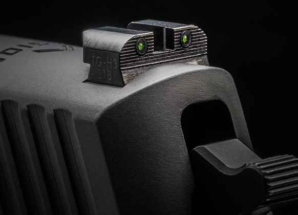 X-RAY™ Blacked-Out Day/Night Rear Sight