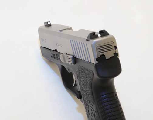 Kahr CM9 with Von Stavenhagen sights