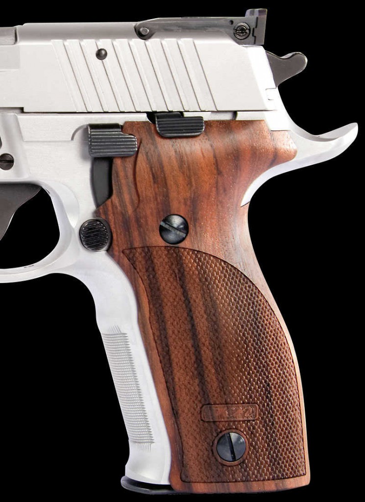 Karl Nill standard wood grips on a P226