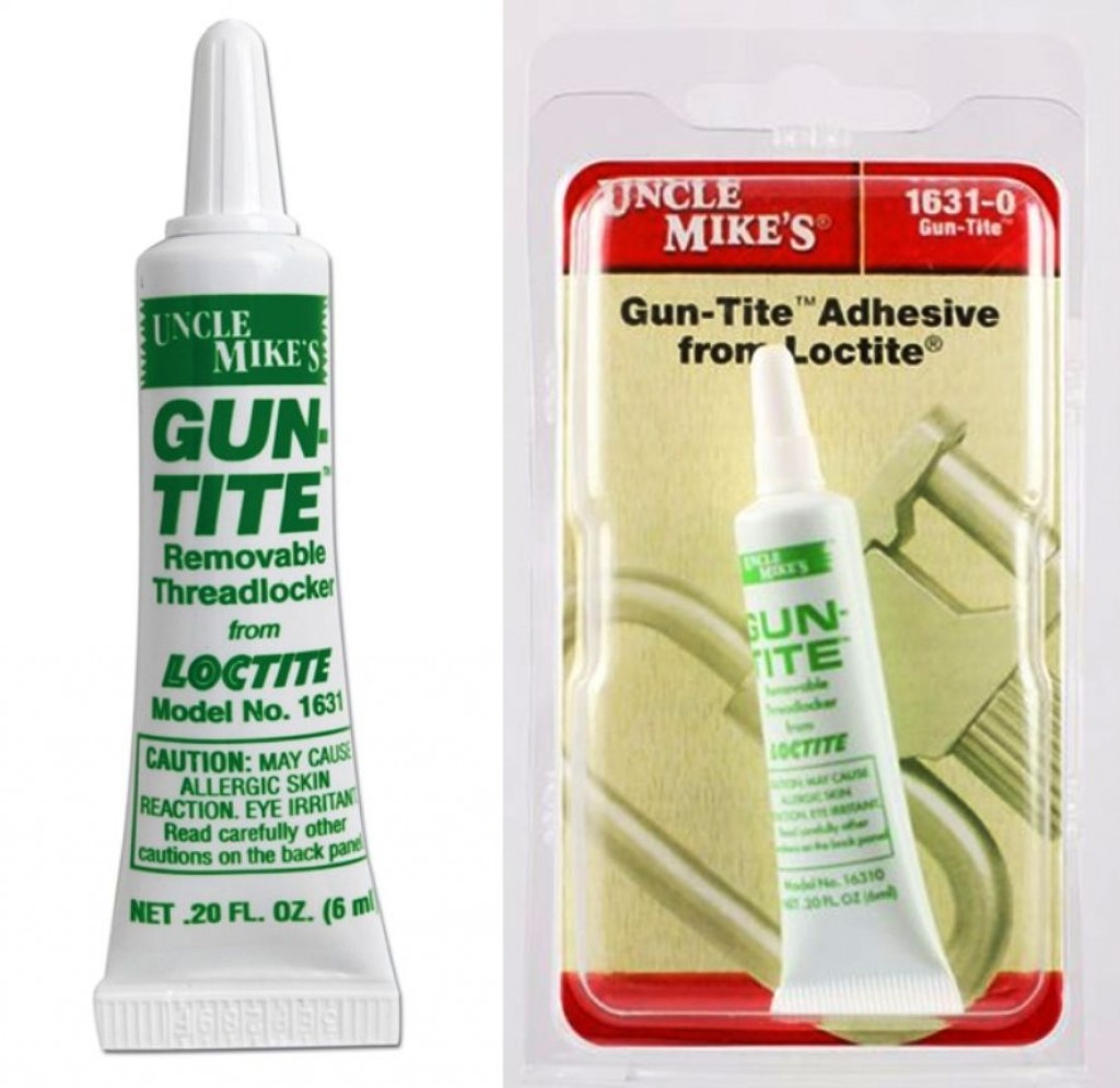 Uncle Mike's Gun-Tite is LOCTITE Blue in a different bottle.