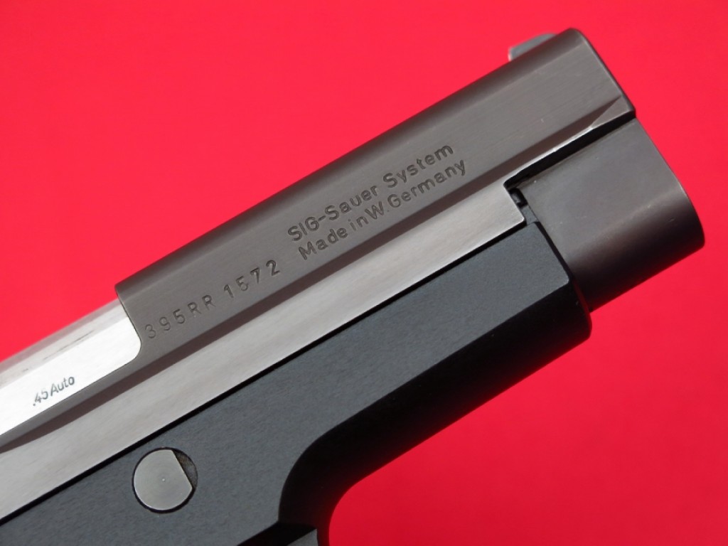 "Made in W. Germany" marking on a Browning BDA / SIG P220