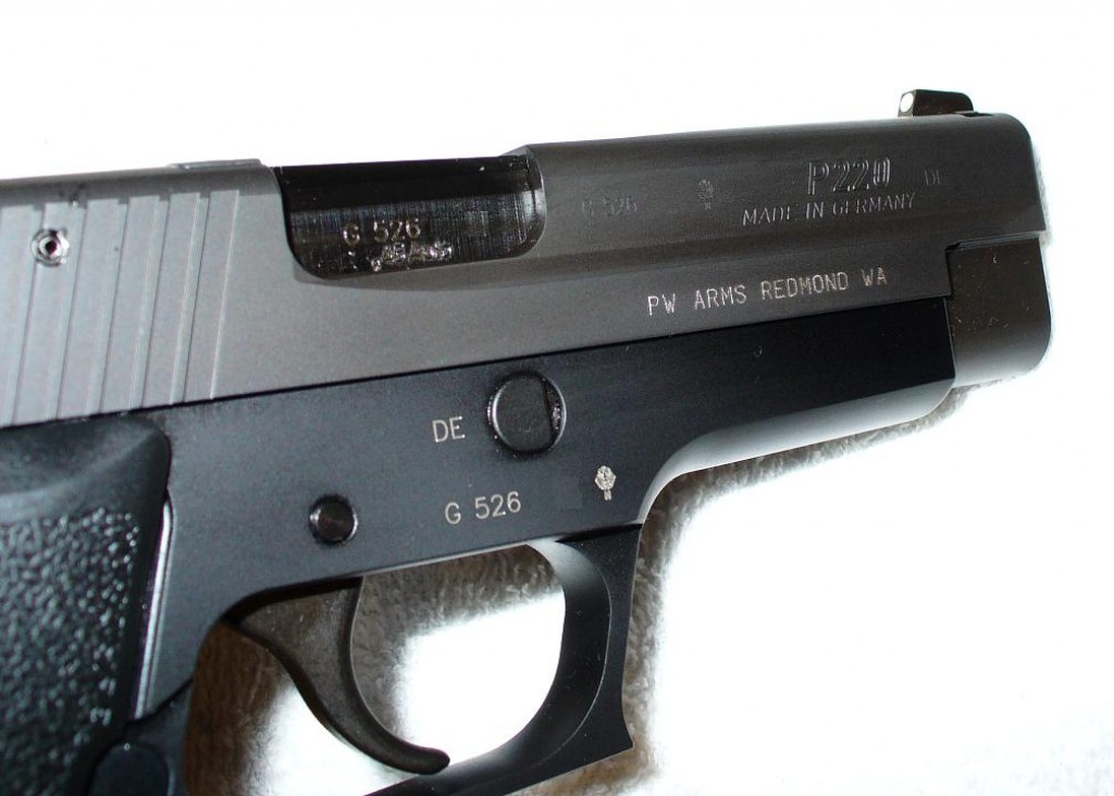 2012 German-proofed SIG P220