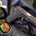 SIG Sauer P6 with German Polizei jacket